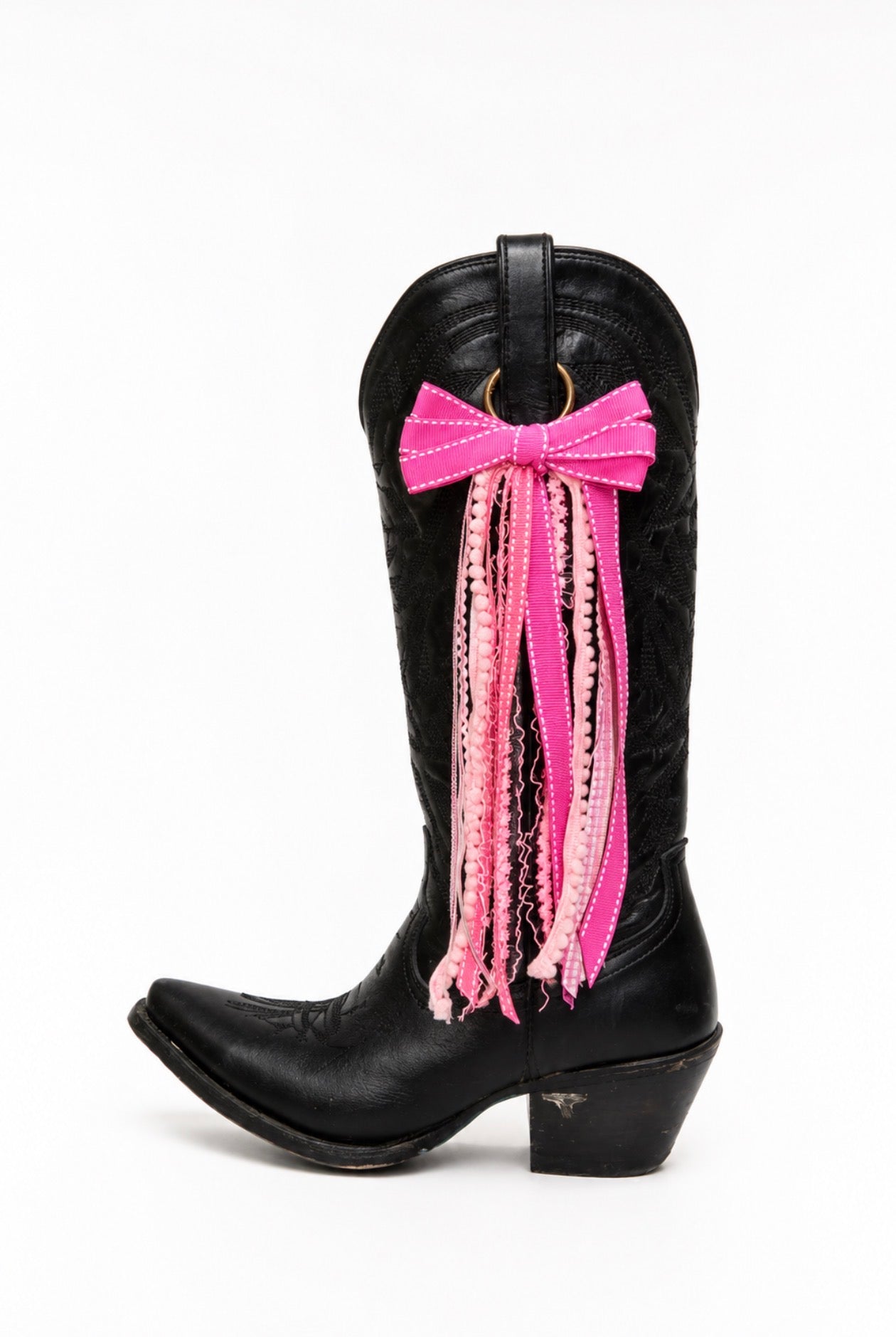 The Magnolia | Pink Boot Bows