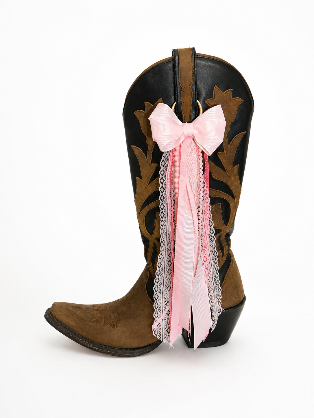 The Bailey | Light Pink Boot Bows